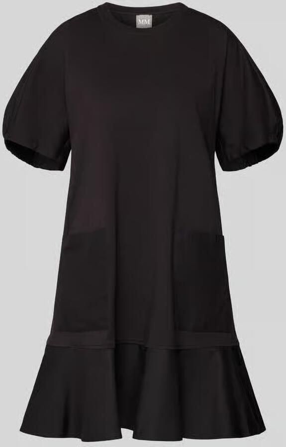 MM by Max Mara Knie-lange tuniekjurk met pofmouwen model 'ONORE' - Foto 2