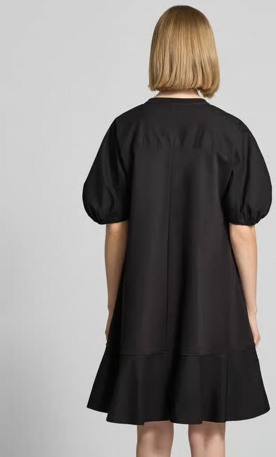 MM by Max Mara Knie-lange tuniekjurk met pofmouwen model 'ONORE' - Foto 3