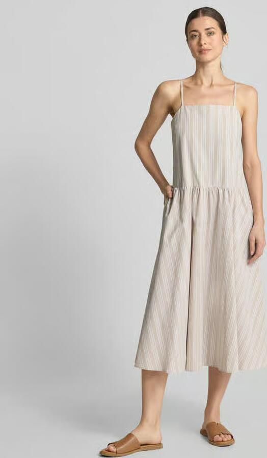 MM by Max Mara Knielange jurk in laagjeslook model 'ETTORE' - Foto 2