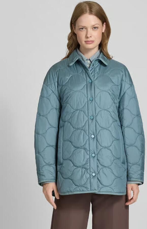 MM by Max Mara Loose fit gewatteerd jack met zijde model 'ZANTE' - Foto 2