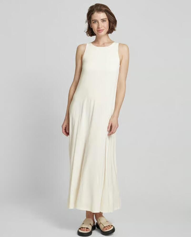 MaxMara Leisure Maxi-jurk met ronde hals model 'SUPREMO' - Foto 2