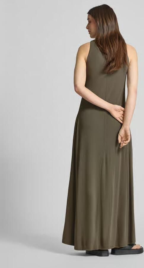 MM by Max Mara Midi-jurk met ronde hals model 'ACCENTO'