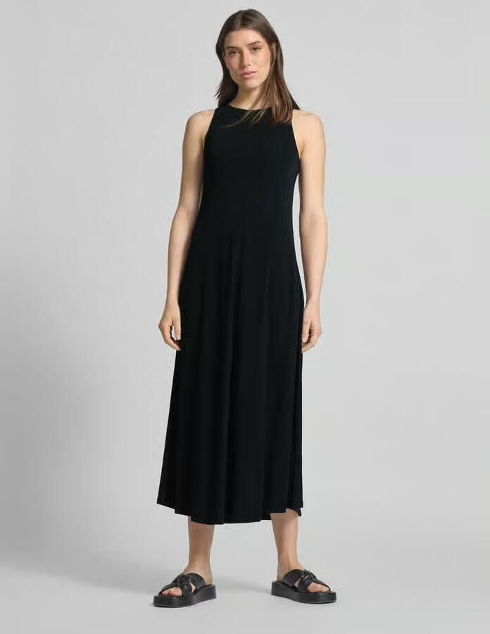 Max Mara Studio Knielange jurk met gehaakt kant model 'LAMBRO' - Foto 2