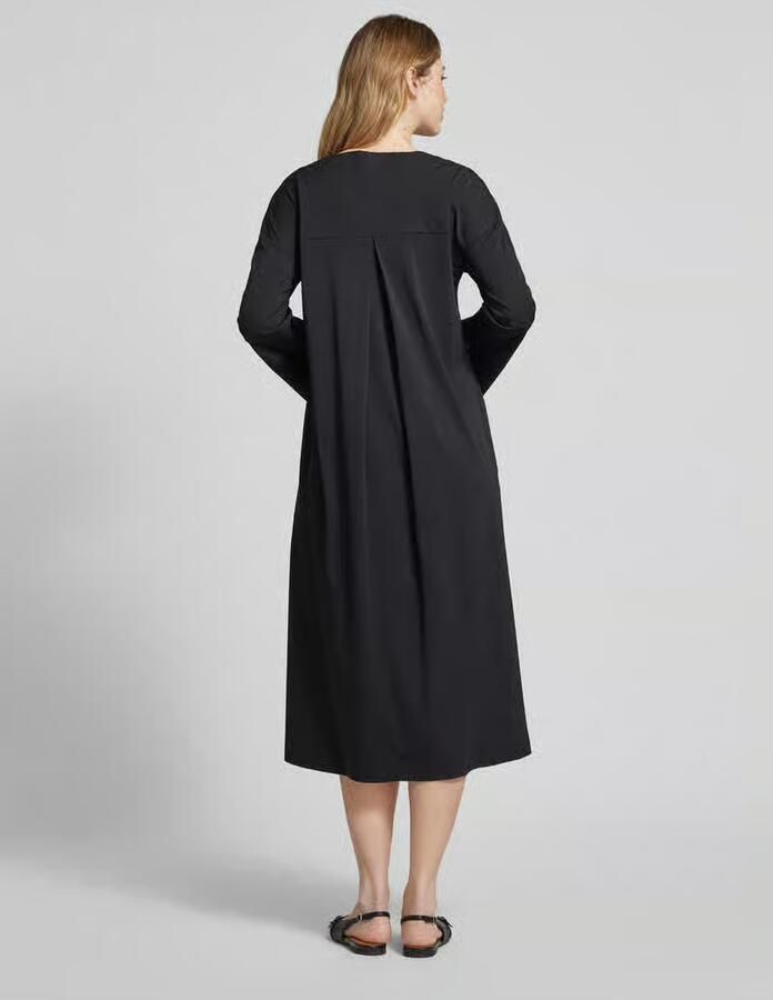 MM by Max Mara Linnen jurk met steekzakken model 'DOUGLAS'