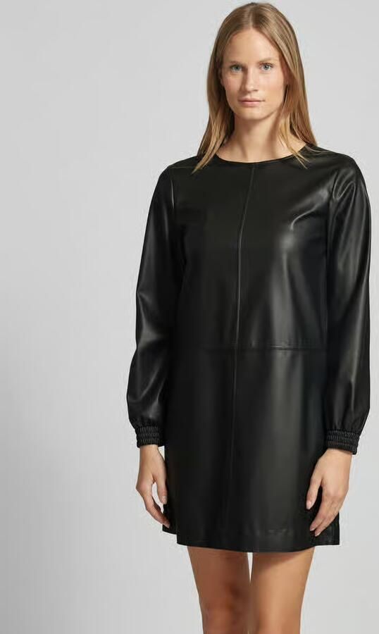 MaxMara Leisure Mini-jurk in leerlook model 'PEPE' - Foto 2