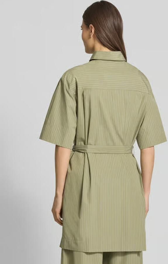 MM by Max Mara Overhemdjurk met strikceintuur model 'SOSPIRO'