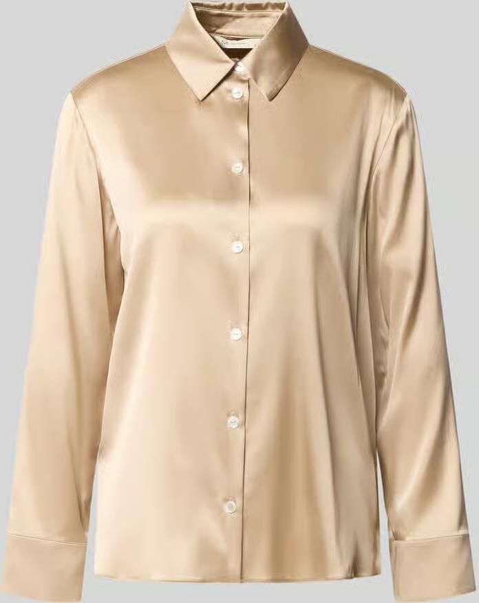 MM by Max Mara Regular fit blouse met lange mouwen van zijdenmix model 'NAVETTA'