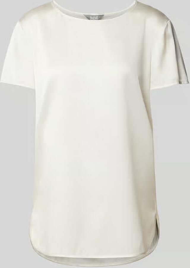 MM by Max Mara Regular fit blouseshirt met ronde hals model 'CORTONA' - Foto 2