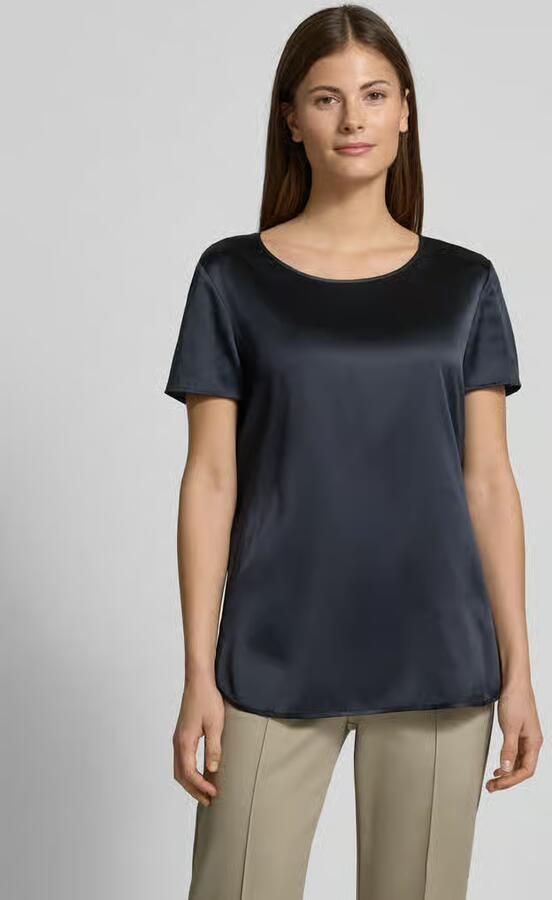 MM by Max Mara Regular fit blouseshirt met ronde hals model 'CORTONA' - Foto 4