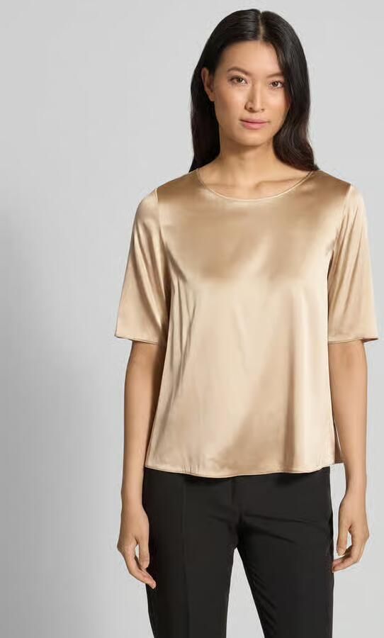MM by Max Mara Regular fit blouseshirt van zijdemix model 'LASTI' - Foto 4