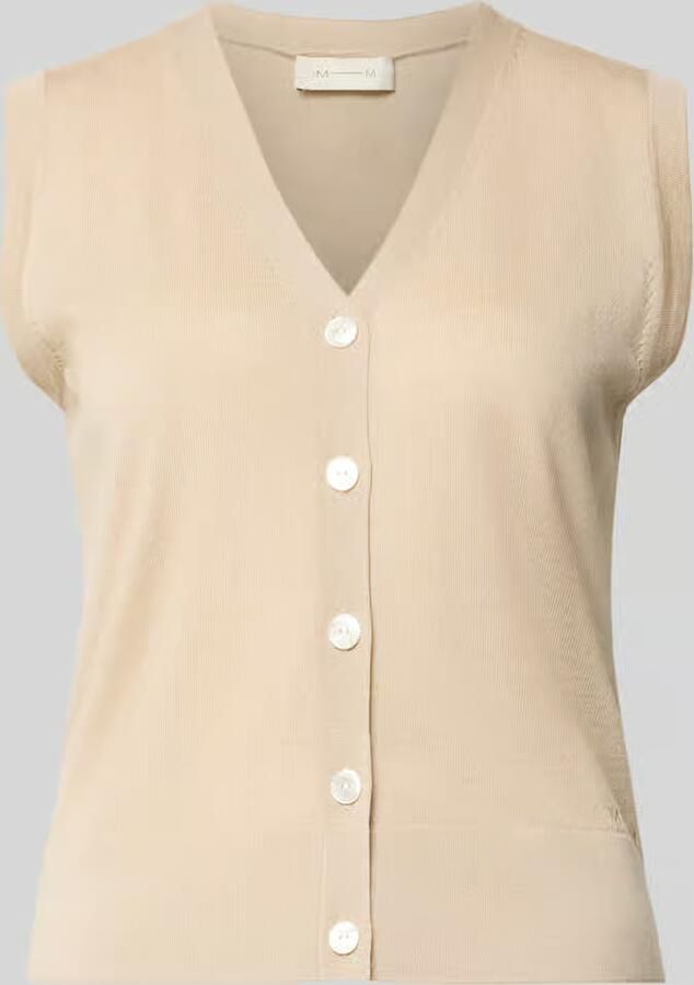 MM by Max Mara Regular fit bodywarmer van pure wol model 'LALBATA'