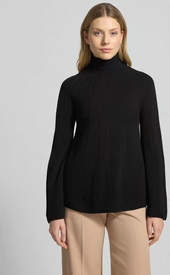 MM by Max Mara Regular fit col-pullover van zuivere scheerwol model 'GROLLA'