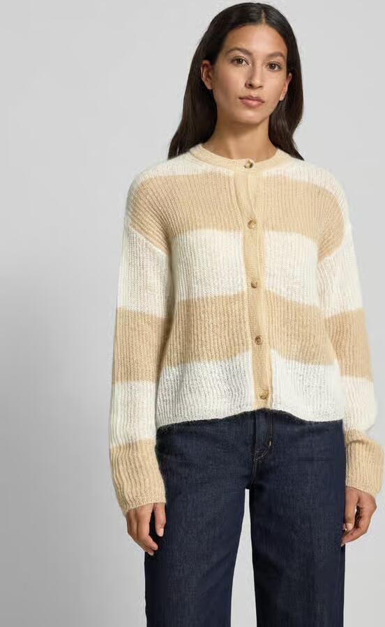 MM by Max Mara Regular fit gebreid jack met wol model 'MALOU' - Foto 2