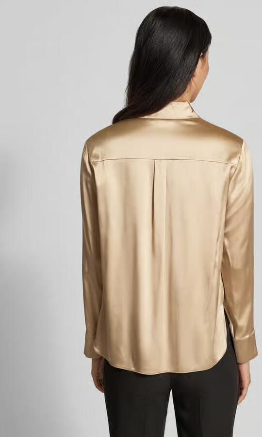 MM by Max Mara Regular fit overhemdblouse van zijdemix model 'Navetta' - Foto 2