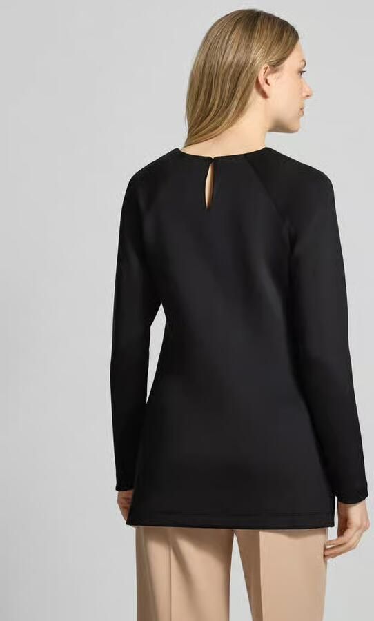 MM by Max Mara Regular fit shirt met lange mouwen van scuba model 'UNDICI'