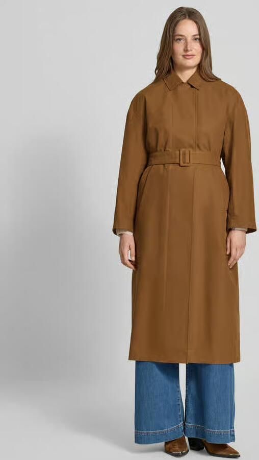 MM by Max Mara Regular fit trenchcoat van katoenmix model 'ALIBI' - Foto 2