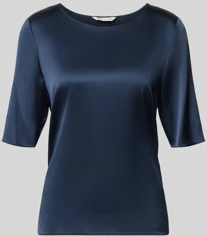 MM by Max Mara relaxed fit blouse met korte mouwen van zijdemix model 'ASTI'