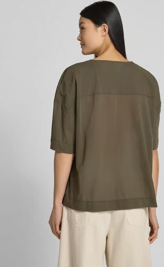 MM by Max Mara Relaxed fit blouse met tuniekkraag model 'FIDATO'