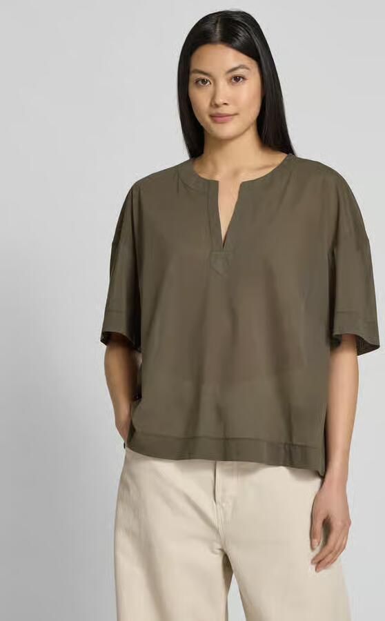 MM by Max Mara Relaxed fit blouse met tuniekkraag model 'FIDATO' - Foto 2