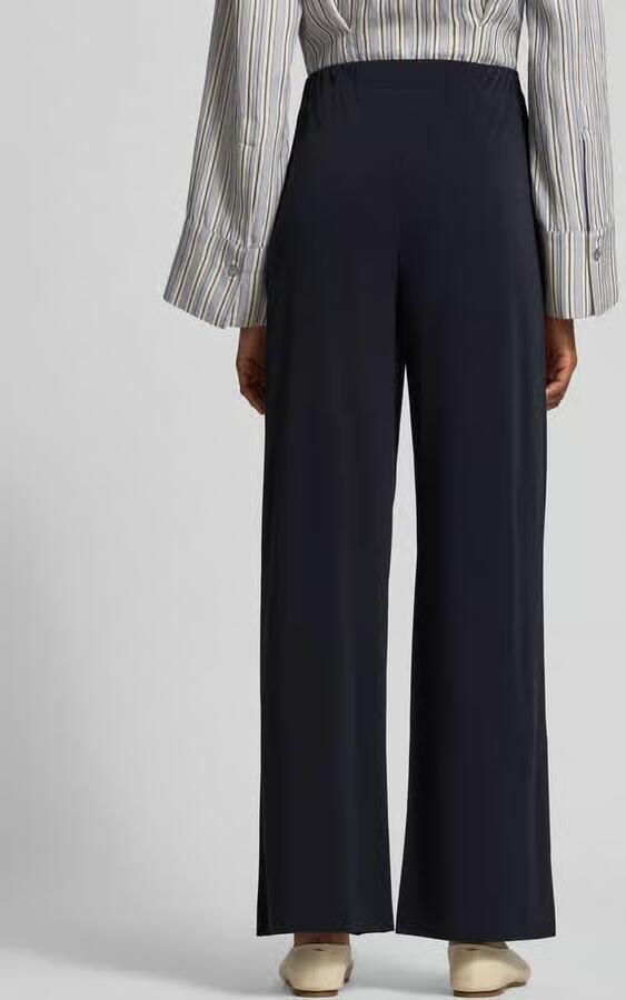 MM by Max Mara relaxed fit stoffen broek met tunnelkoord - Foto 3