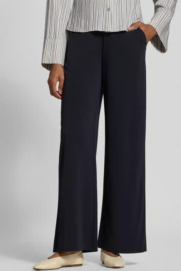 MM by Max Mara relaxed fit stoffen broek met tunnelkoord - Foto 2