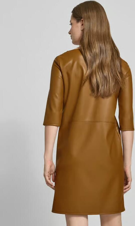 MM by Max Mara Smalle jurk in kunstleerlook