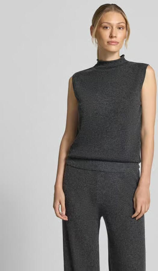MM by Max Mara spencer met relaxed fit van mix van wol en kasjmier - Foto 3