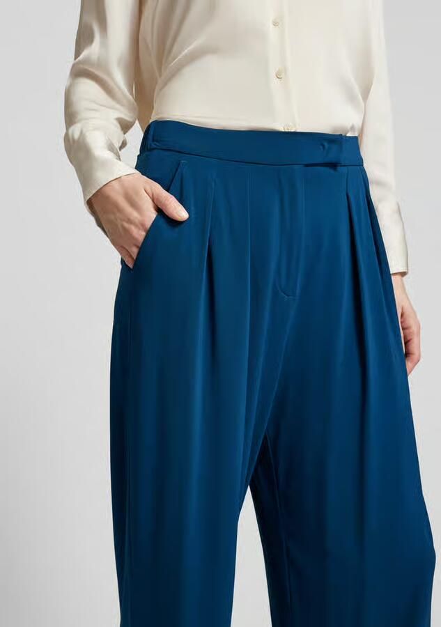 MaxMara Leisure Stoffen broek in effen design model 'GIOCHI'