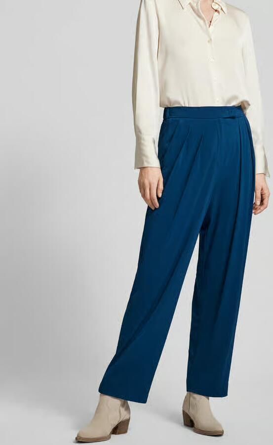 MaxMara Leisure Stoffen broek in effen design model 'GIOCHI' - Foto 3