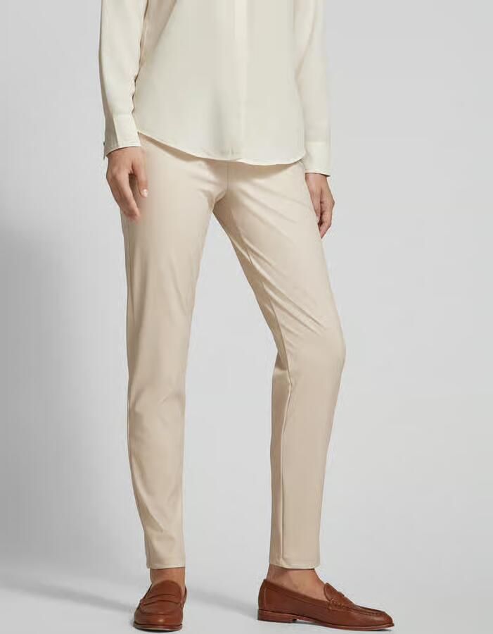MaxMara Leisure Stoffen broek met elastische band model 'RODANO' - Foto 2