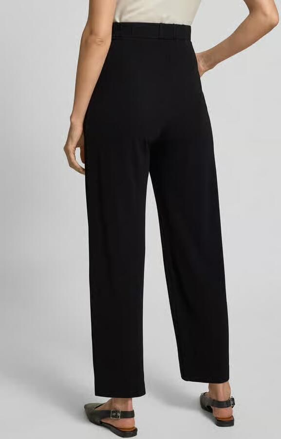 MM by Max Mara Stoffen broek van viscose met elastische band model 'REA'