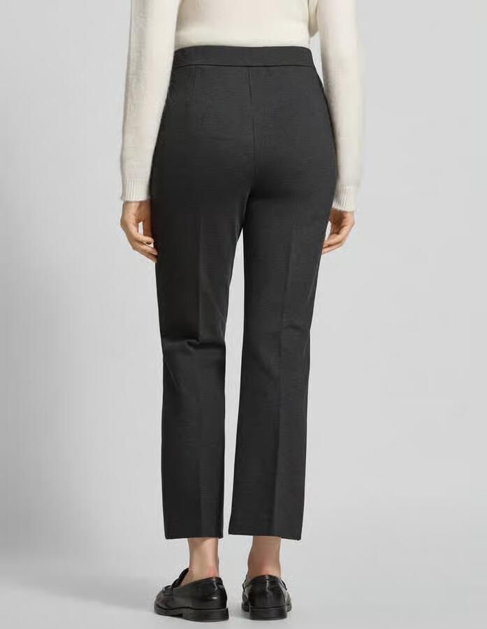 MM by Max Mara Straight leg jersey broek van viscosemix model 'JEFF'