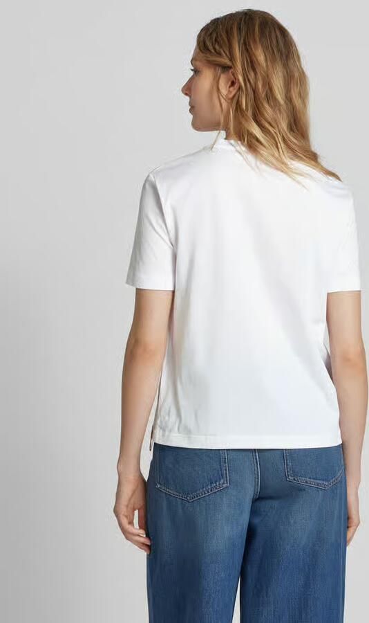 MaxMara Leisure T-shirt met labelopschrift model 'PAGGIO'