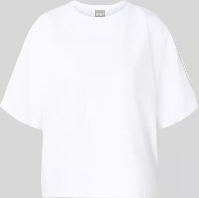 MM by Max Mara T-shirt met ronde hals model 'CELLULA' - Foto 2