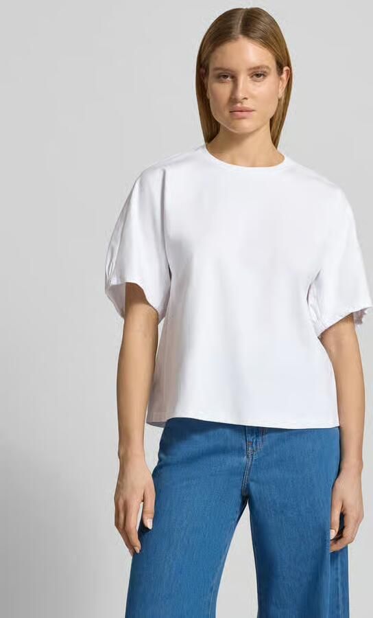 MM by Max Mara T-shirt met ronde hals model 'CELLULA' - Foto 2