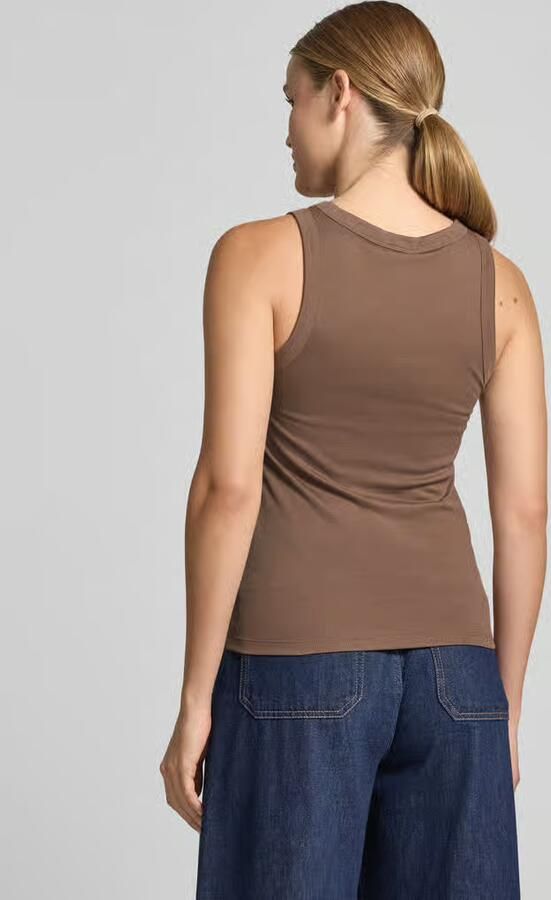 MM by Max Mara Tanktop in riblook met ronde hals - Foto 2