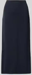 MM by Max Mara Uitlopende midi-rok van zuivere scheerwol model 'Sonni'