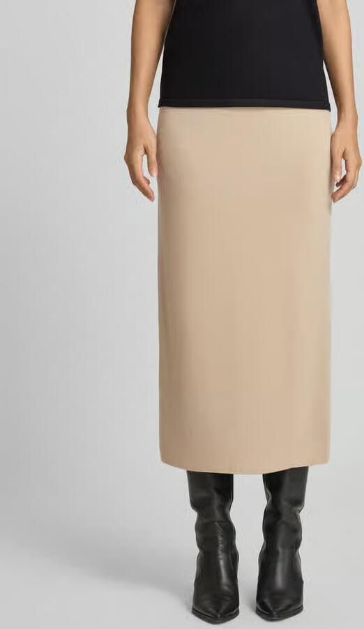MM by Max Mara Uitlopende midi-rok van zuivere scheerwol model 'Sonni' - Foto 2
