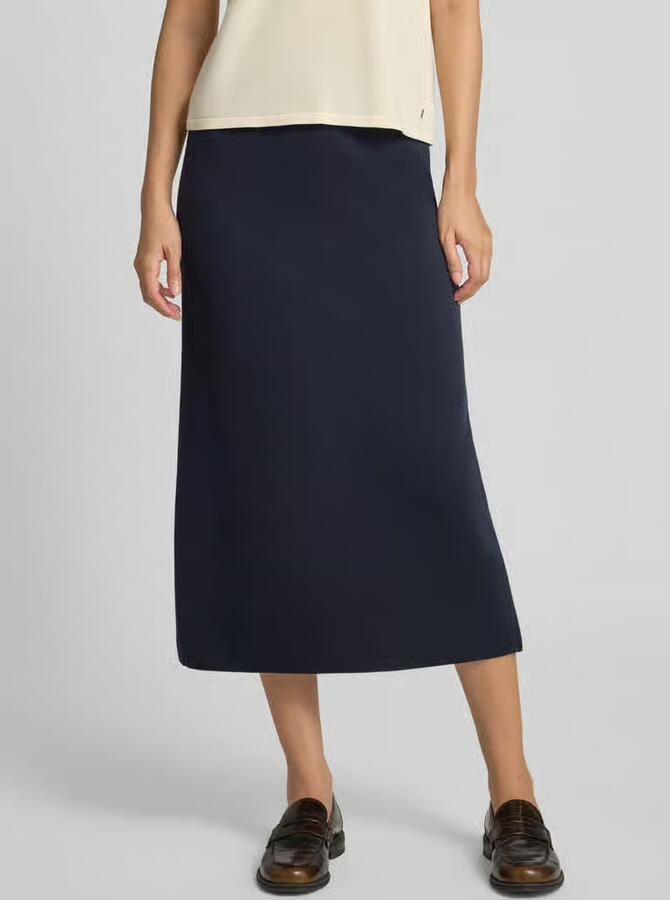 MM by Max Mara Uitlopende midi-rok van zuivere scheerwol model 'Sonni' - Foto 2