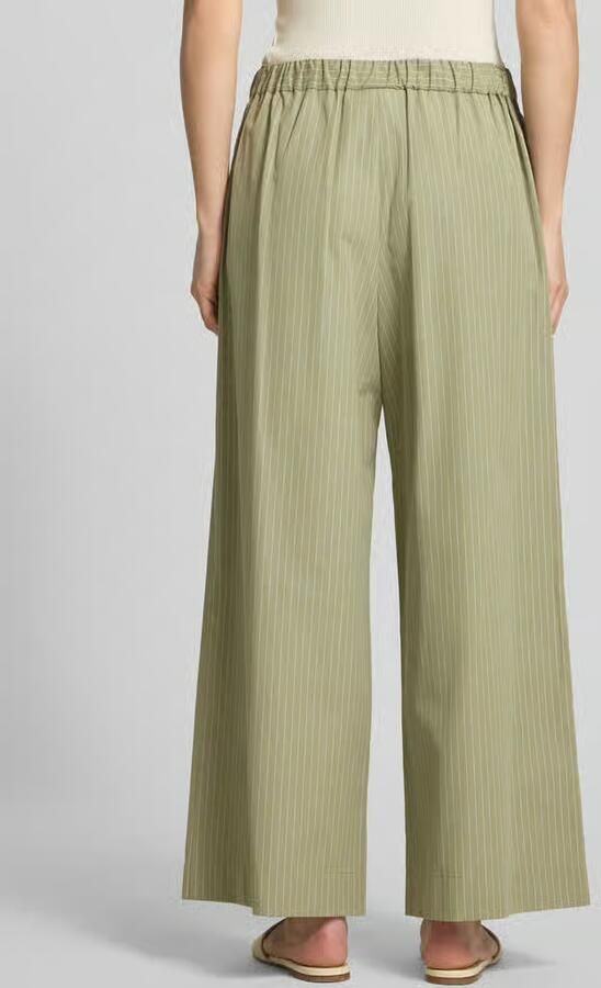 MM by Max Mara Wide leg broek met elastische band model 'ARLEY'