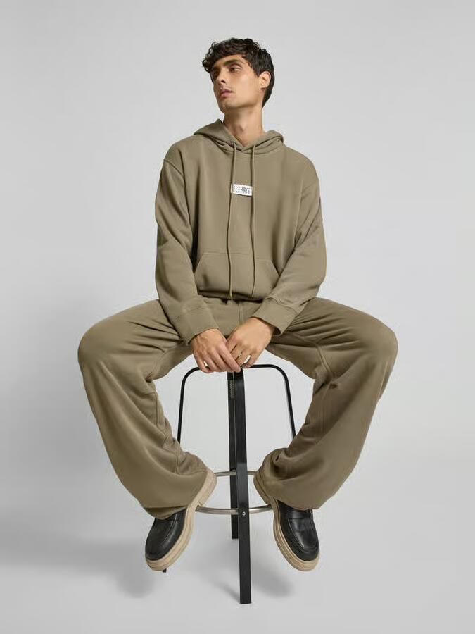 MM6 Maison Margiela hoodie met labeldetail