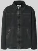 MM6 Maison Margiela Jack in Denimlook met platte kraag