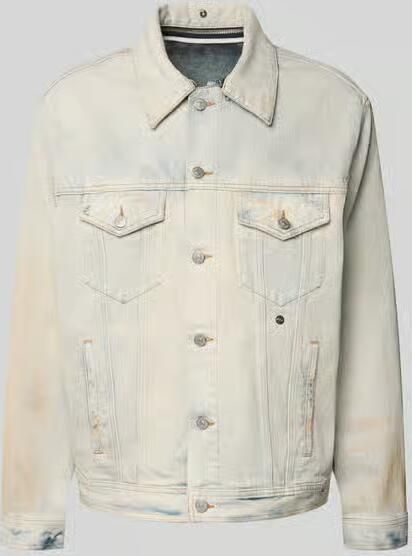 MM6 Maison Margiela Jeansjack met platte kraag - Foto 2