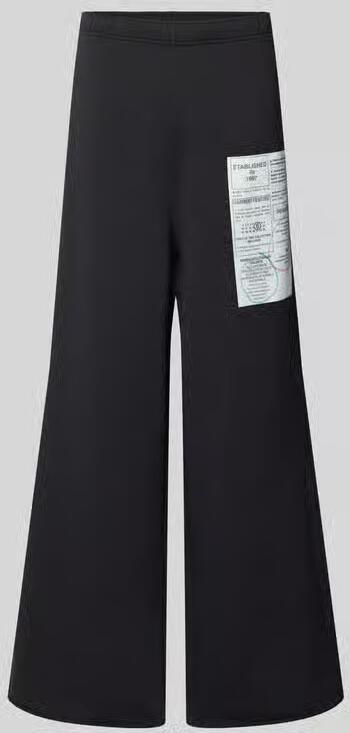 MM6 Maison Margiela Loose fit stoffen broek met Logoprint - Foto 3