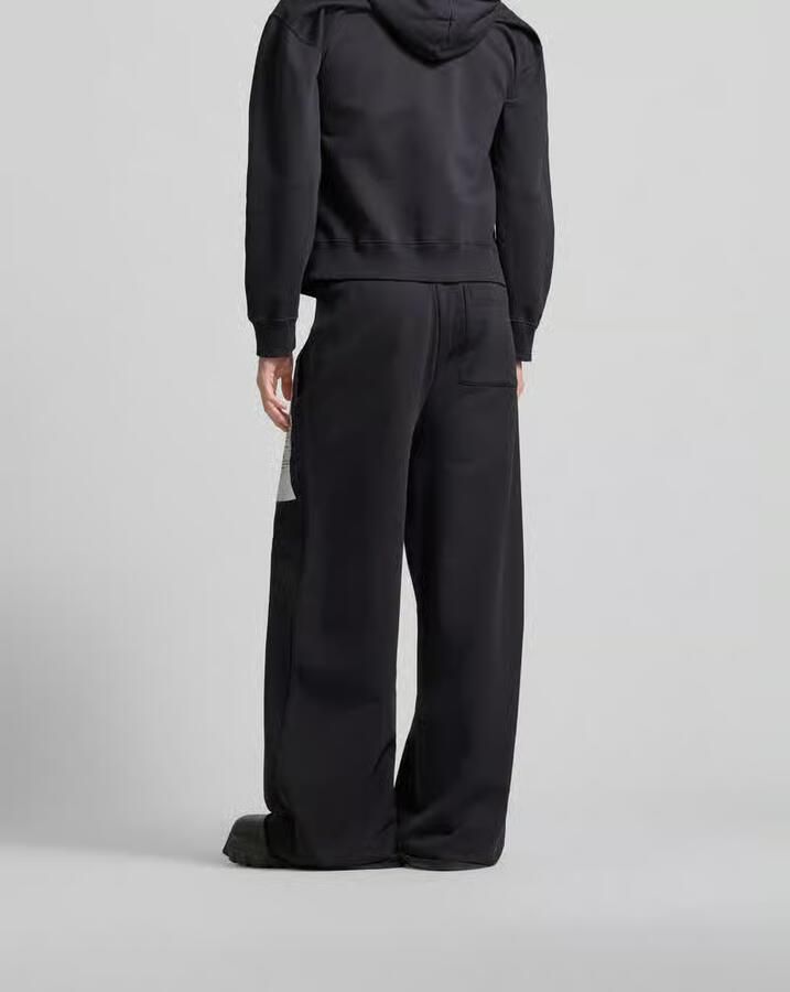 MM6 Maison Margiela Loose fit stoffen broek met Logoprint - Foto 3