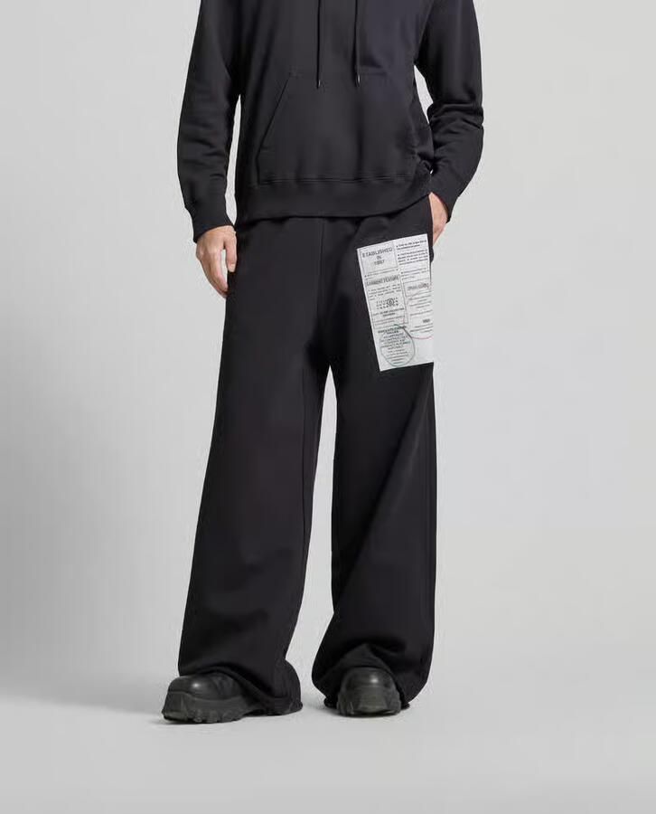 MM6 Maison Margiela Loose fit stoffen broek met Logoprint - Foto 2