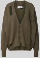 MM6 Maison Margiela oversized gebreid jack met cut out
