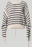 MM6 Maison Margiela Oversized pullover in gebreide look