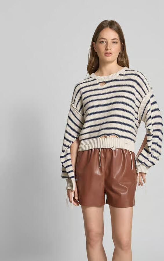 MM6 Maison Margiela Oversized pullover in gebreide look - Foto 3