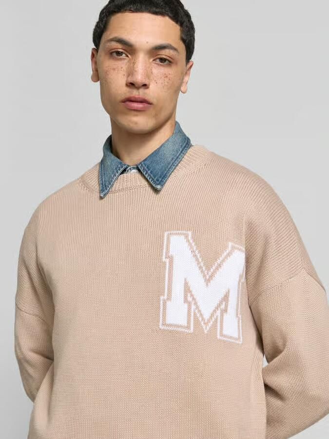 MM6 Maison Margiela oversized pullover van wolmix